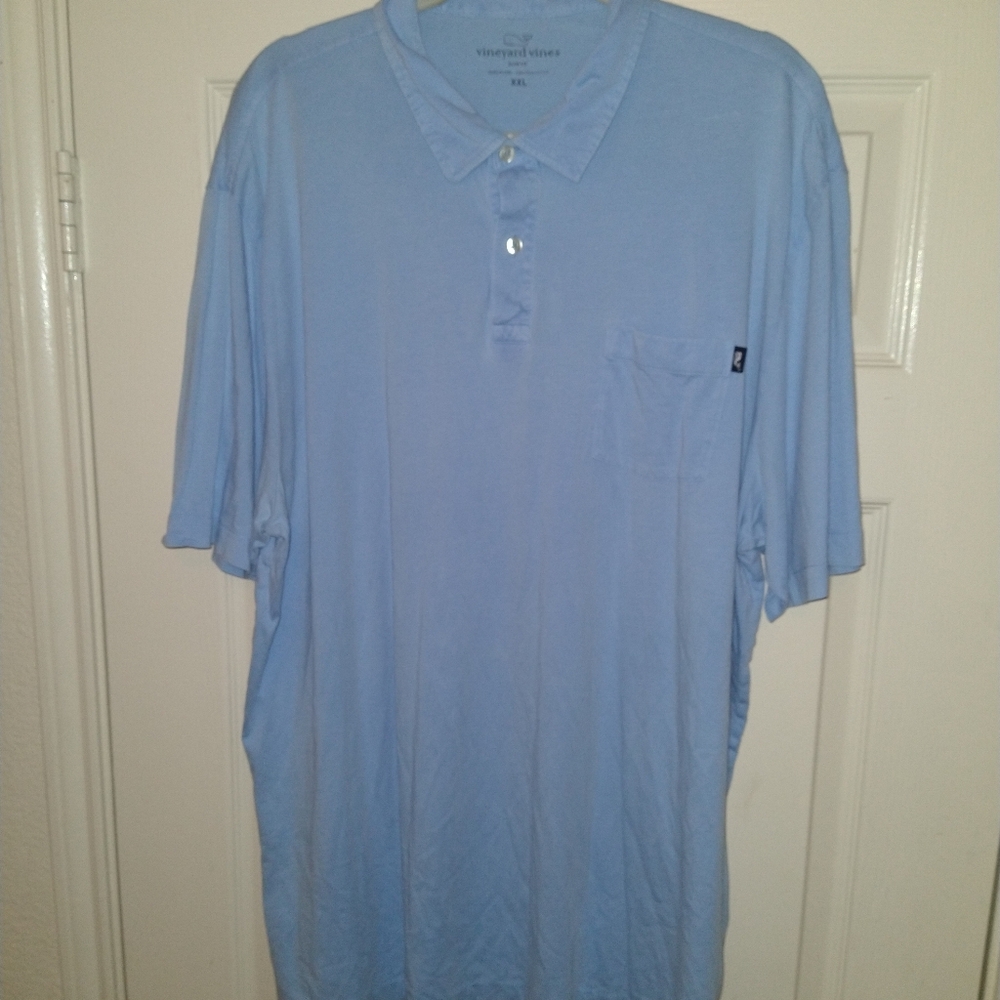 Vineyard Vines Slim Fit Short Sleeve Polo Shirt Men's sz XXL.